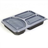 Plastic PP Storage Food Tray Bento Lunch Meal Prep Box take away Containers