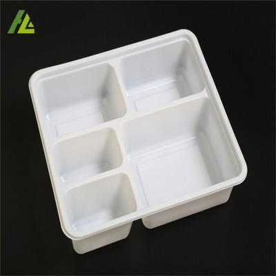 Custom transparent pp disposable lunch box