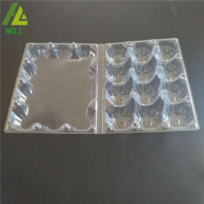 factory price Wholesale transparent 3x4 PVC plastic eggs cartons