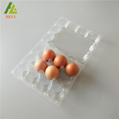 Plastic Fresh Egg Cartons 12 Pack Clear Tri Fold Dozen Capacity