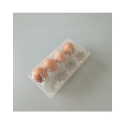 Custom clear transparent plastic deviled egg tray with cover