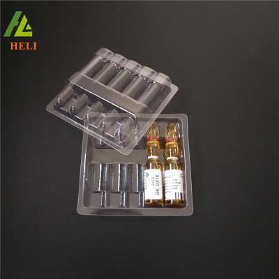 Factory price OEM 1 ml Plastic ampoule Packaging Tray for ampoule bottles