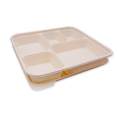 Corn Starch  Take Away Disposable Food Container  Lunch Box